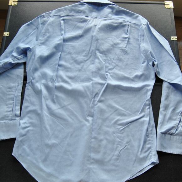 Ralph Lauren Light Blue Non-Iron Button-Up Dress Shirt Size: 15 - Picture 5 of 5